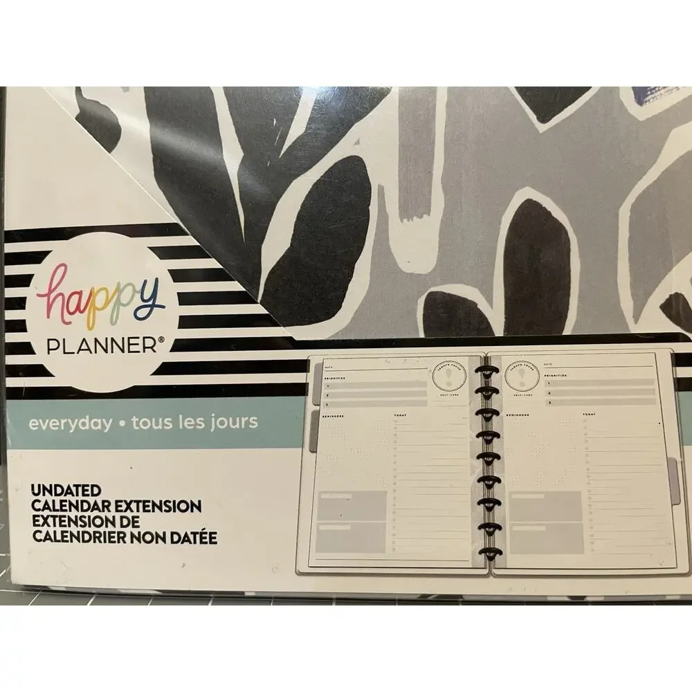 Happy Planner Classic 6 Month Everyday Extension Daily Layout Undated 193 pc